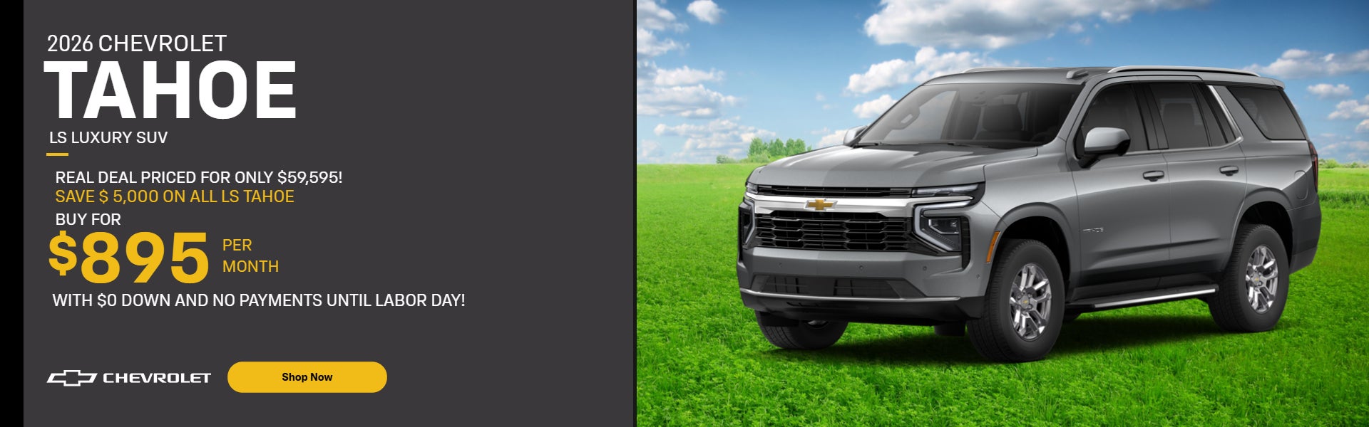 2026 Chevrolet TAHOE LS LUXURY SUV